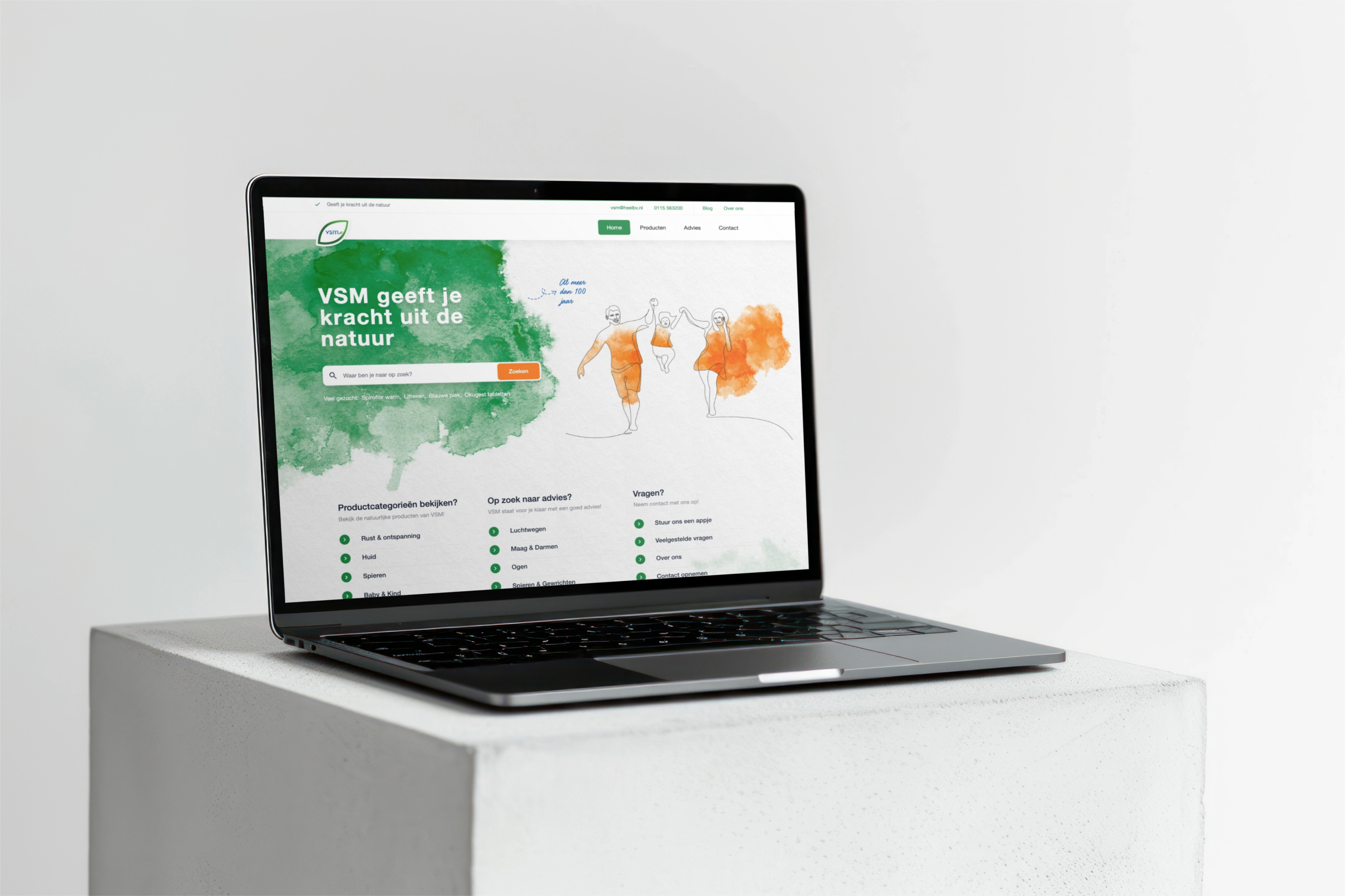 Een nieuwe unieke website voor VSM