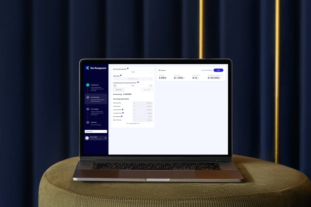 De Koopsom, een platform voor investeerders