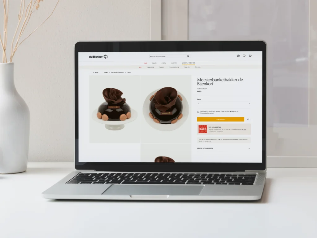 Meesterbanketbakker bij de Bijenkorf